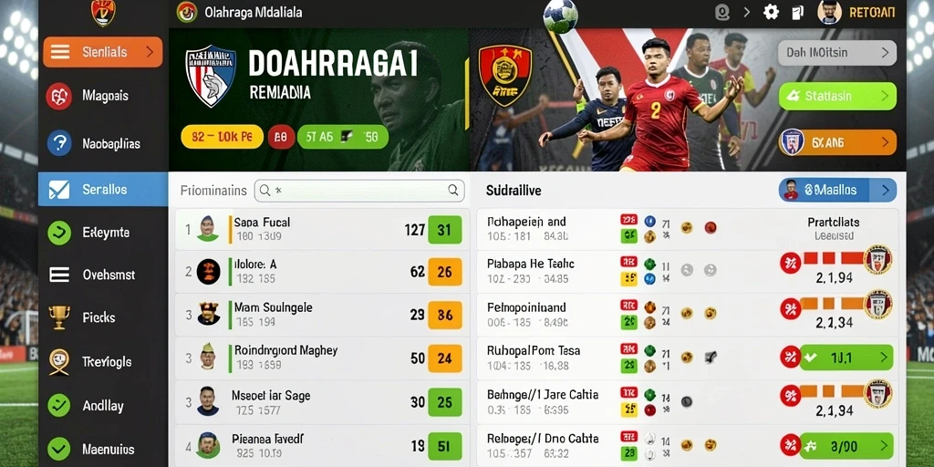 Fitur turnamen yang membuat permainan semakin kompetitif.