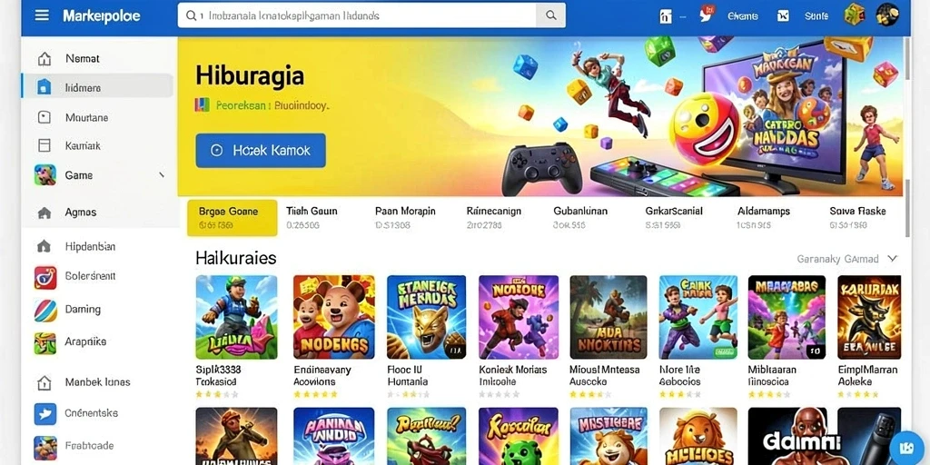 Screenshot menunjukkan level menantang dengan grafis memukau.