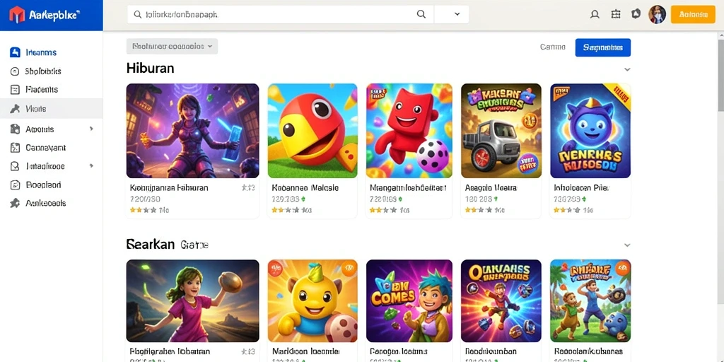Screen shot dari pengalaman bermain yang seru dan menyenangkan.