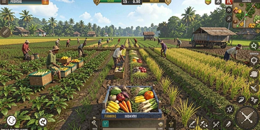 Screenshot memperlihatkan tampilan grafis yang memukau.