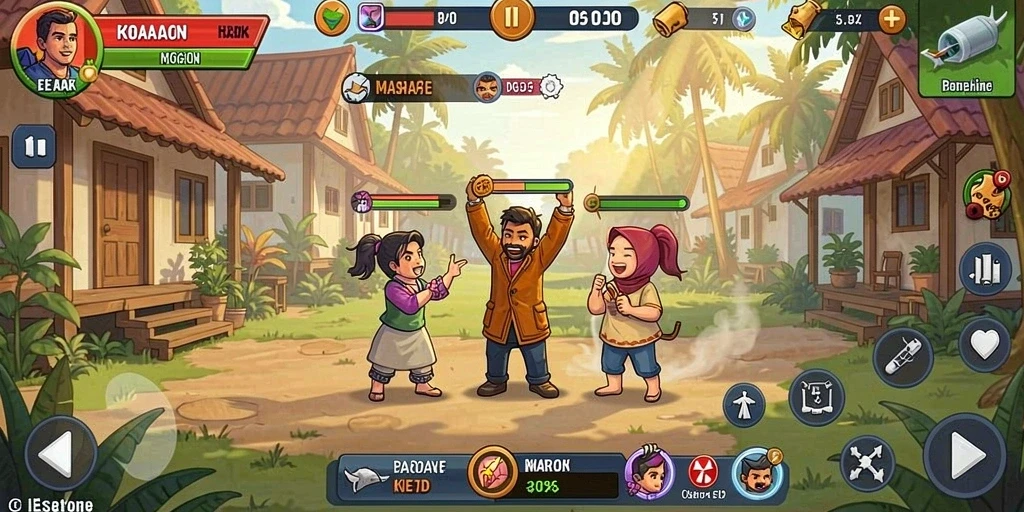 Screenshot antarmuka pengguna yang menarik dan mudah digunakan.